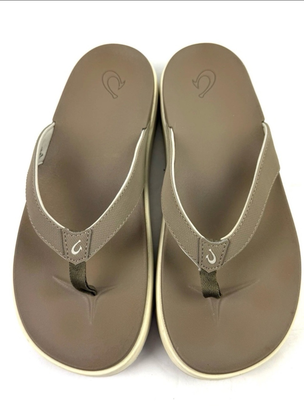 OluKai Brown Flip Flop Sandals
